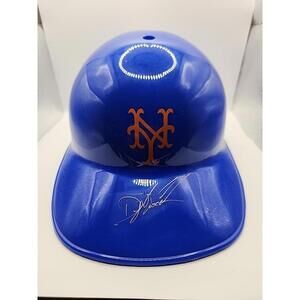 🔥Dwight ‘Doc’ Gooden Signed New York Mets Replica Batting Helmet🔥